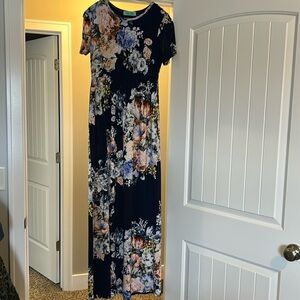 Filly Flair Floral Dress Size L